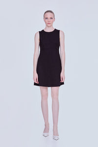 Glittery A-line Mini Dress