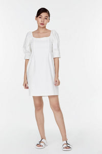 Babydoll Puffed Sleeve Dress