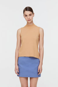 Highneck Knit Tank Top
