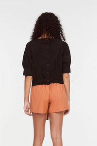 Boxy Puff Sleeves Blouse