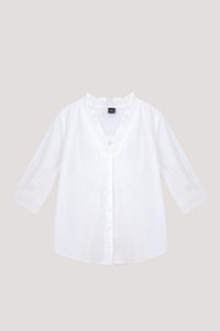 Elasticated Ruffled Blouse