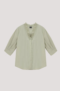 Elasticated Ruffled Blouse
