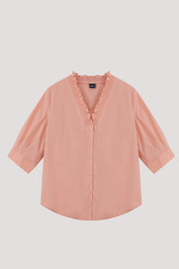 Elasticated Ruffled Blouse