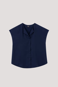 Boxy Cap Sleeve Blouse