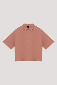 Boxy Dropped Shoulder Blouse