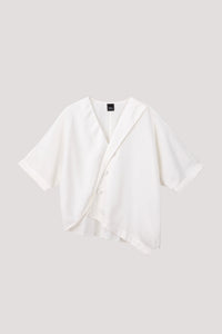 Asymmetrical Pleated Top