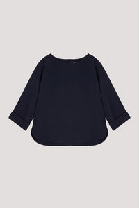 Rolled Cuffs Blouse
