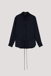 Back Self-Tie Detail Blouse