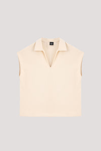 Collared Boxy Blouse