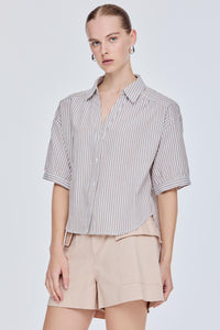 Seersucker Stripes Blouse