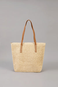 Straw Beach Tote Bag