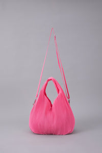 Pleated Hobo Bag