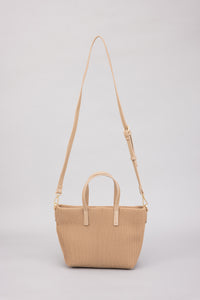 Pleated Trapeze Sling Bag