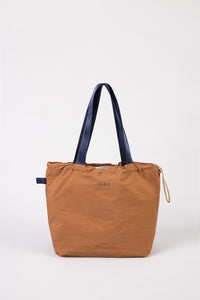 Contrast Drawstring Totebag