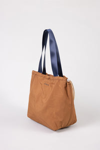 Contrast Drawstring Totebag