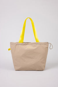 Contrast Drawstring Totebag