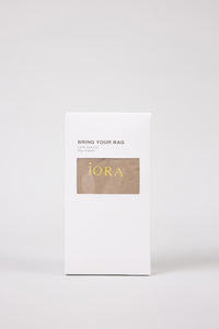 Contrast Drawstring Totebag