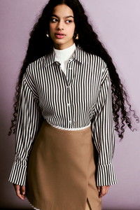 Long Sleeves Striped Shirt