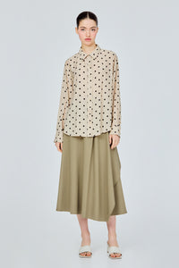 Printed Polka Dot Shirt