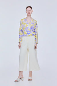 Printed Floral Blouse