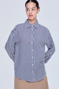 Long Sleeves Striped Shirt