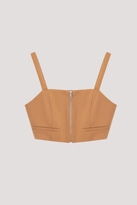 Cropped Bustier Top