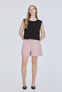 Sleeveless Panelled Top