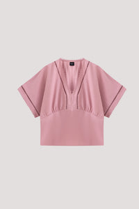 Kimono Lace Trim Top