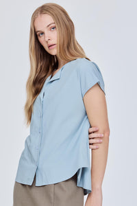 Wing Collar Blouse
