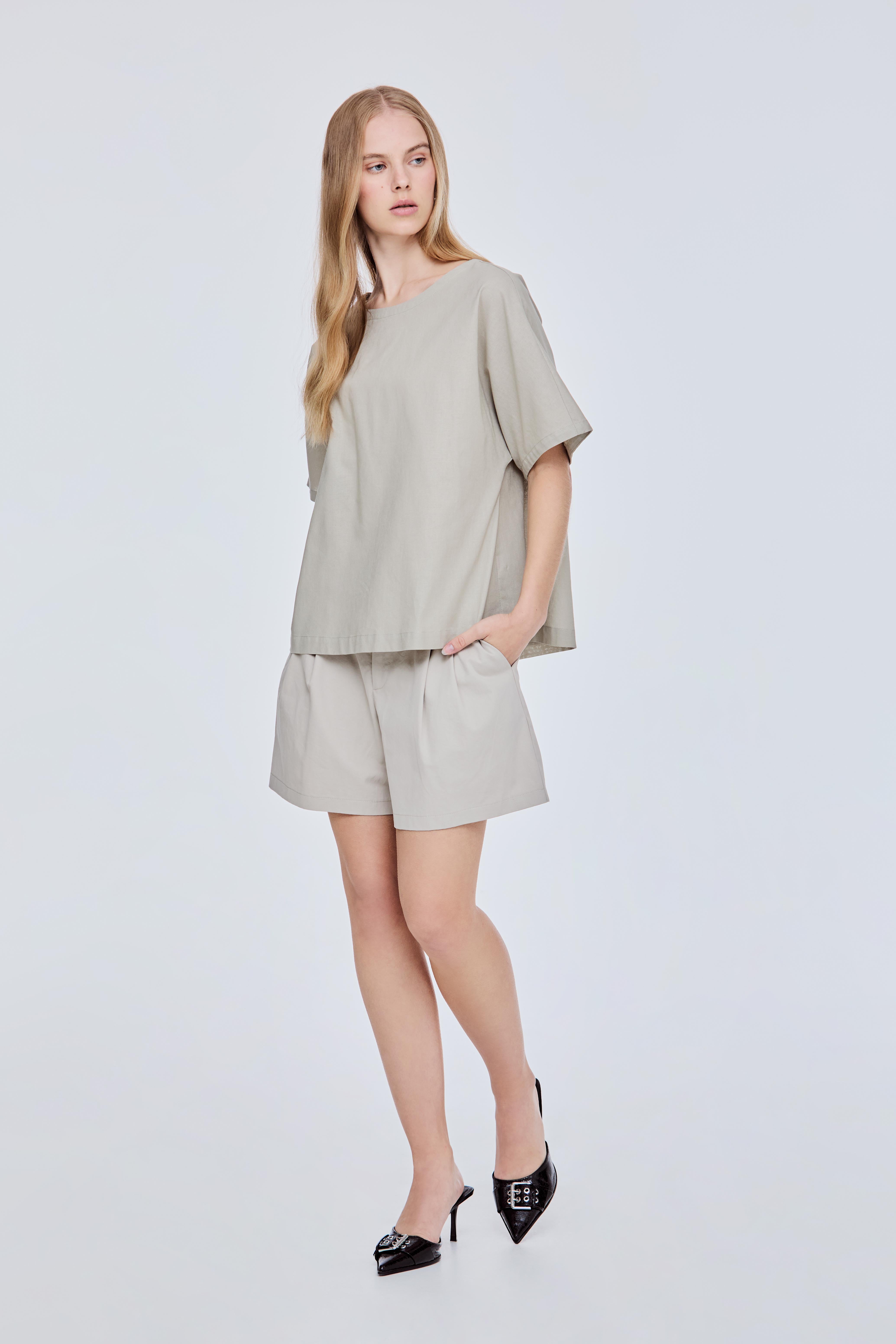 Back Detail Relaxed Top