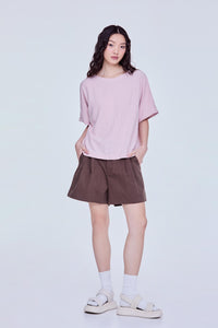 Back Detail Striped Top