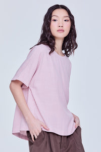 Back Detail Striped Top