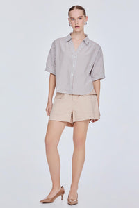 Seersucker Stripes Blouse