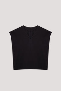 Relaxed V-Neck Top