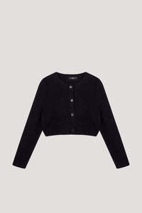Soft Boucle Knit Cardigan