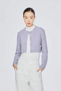 Soft Boucle Knit Cardigan