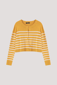 Basic Stripe Cardigan