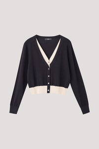 Colour Block Cardigan