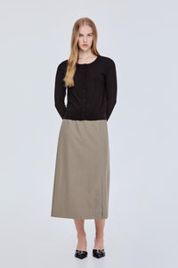 Basic Buttoned Down Cardigan