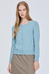 Basic Buttoned Down Cardigan