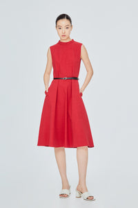 High Neck Dress
