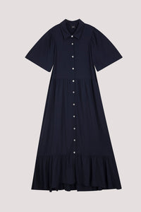 Butterfly Button-Down Dress