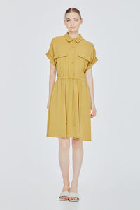 Button-Down Magyar Dress