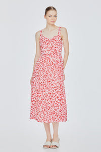 Printed Sleeveless Sundress