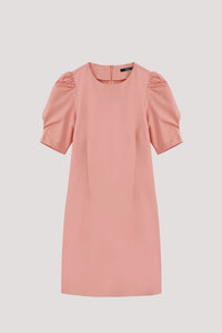 Puffed Sleeves Dress