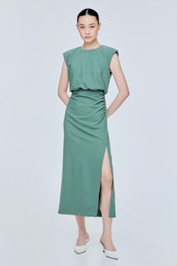 Magyar Gathered Dress