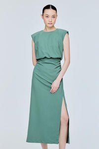 Magyar Gathered Dress