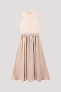 Racercut Flare Midaxi Dress