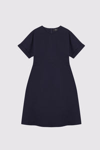 Folded Cuffs Dress