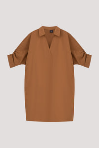 Elasticated Opening Cuffed Dress